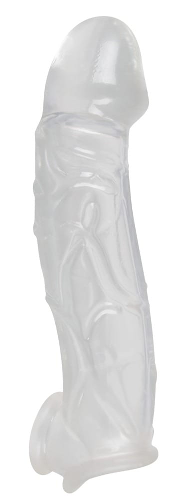 Penis Sleeve with extension and ball ring - Afbeelding 4
