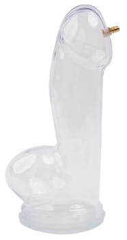 SP009 Realistic Penis CylinderXL crystal clear - Afbeelding 3