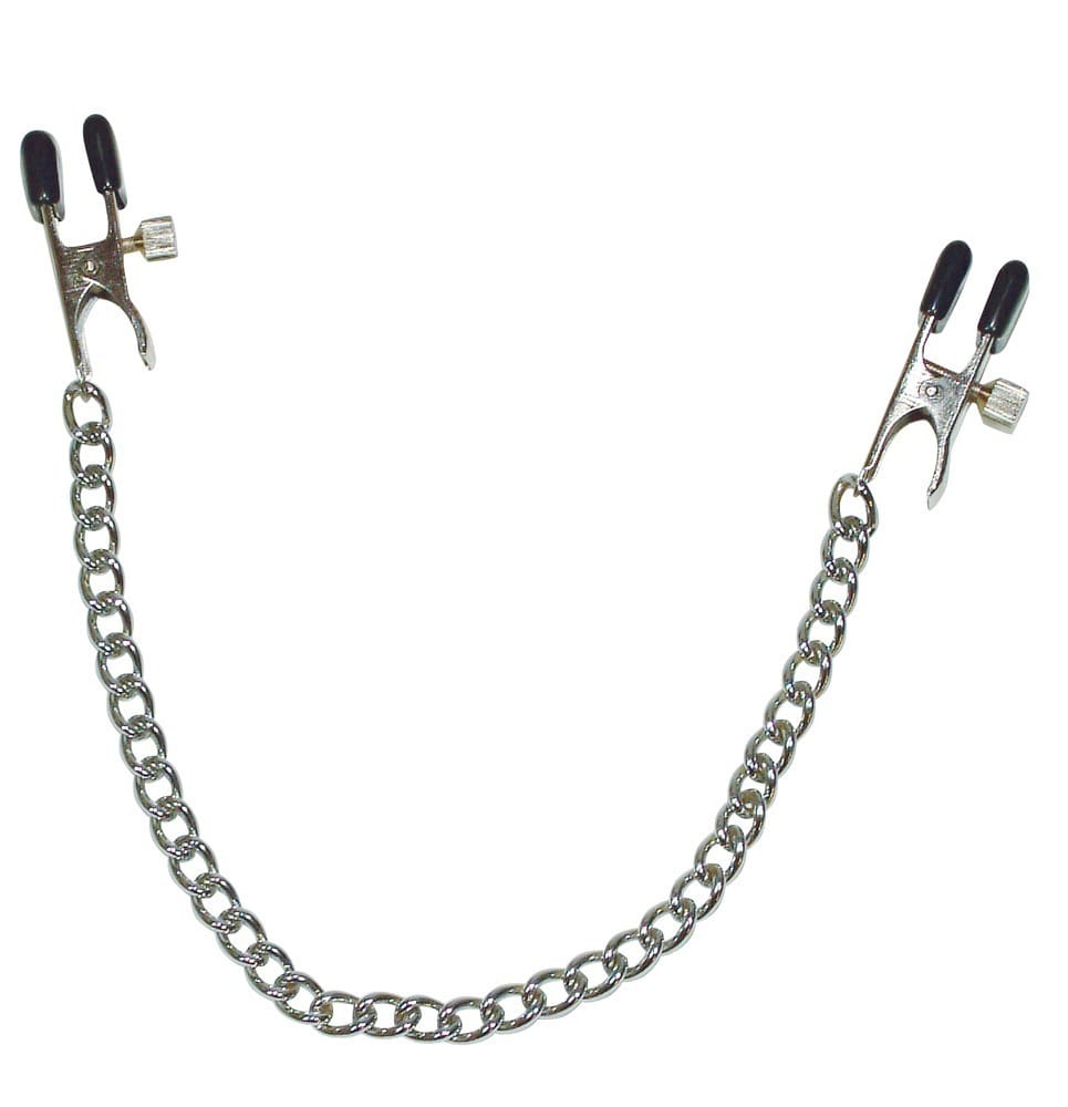 Boob Chain with Nipple Clamps - Afbeelding 4