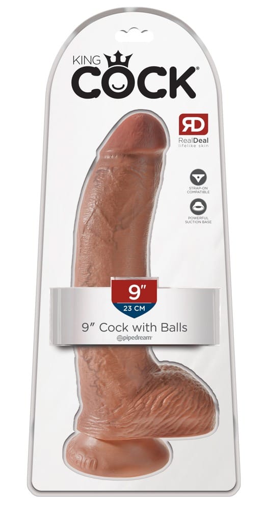 Cock 9″ with Balls