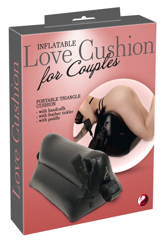 Inflatable Love Cushion for Couples – Portable Triangle Chushion