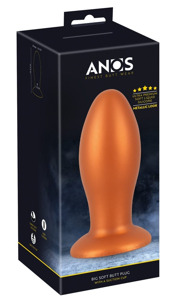 Soft Butt Plug with suction cup