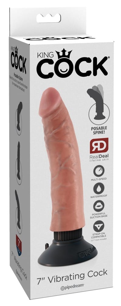 7″ Vibrating Cock