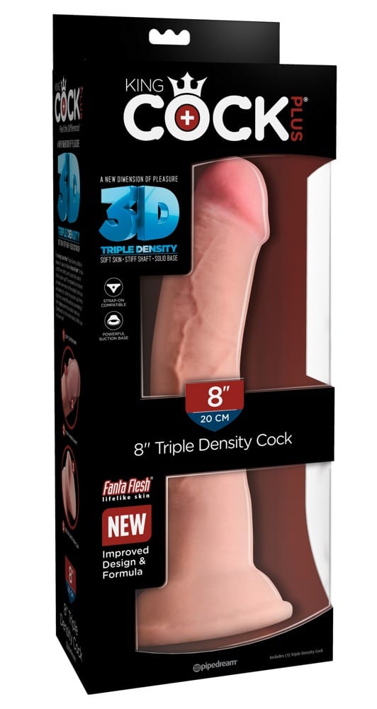8″ Triple Density Cock