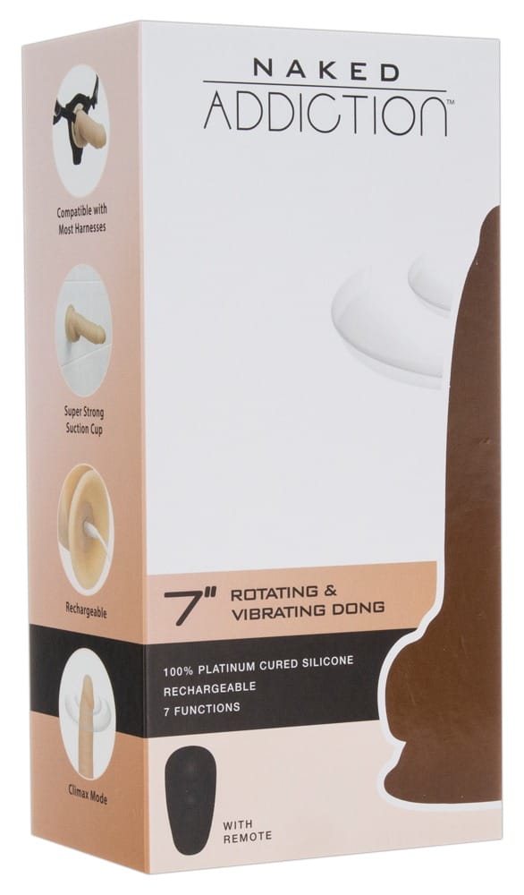 7″ Rotating & Vibrating Dong