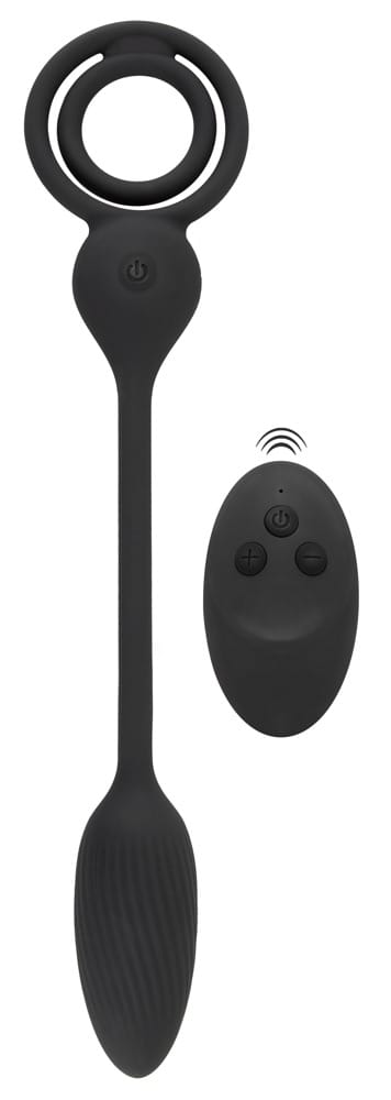 Cock and Ball Ring with RC Butt Plug - Afbeelding 4