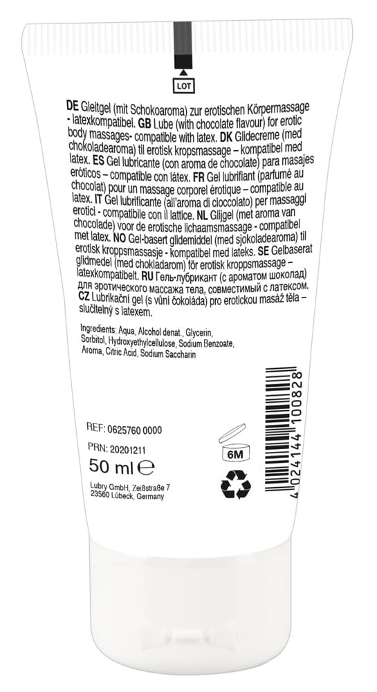 Erotic Massage Gel Chocolate - Afbeelding 4