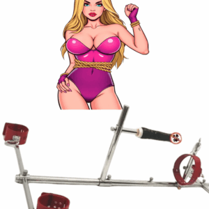 Dildo meubel rvs rood