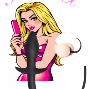 Anale hondenstaart butt plug