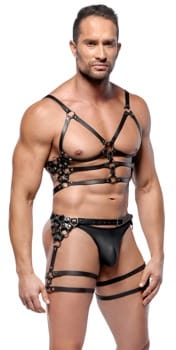 Leather Harness Set - Afbeelding 3