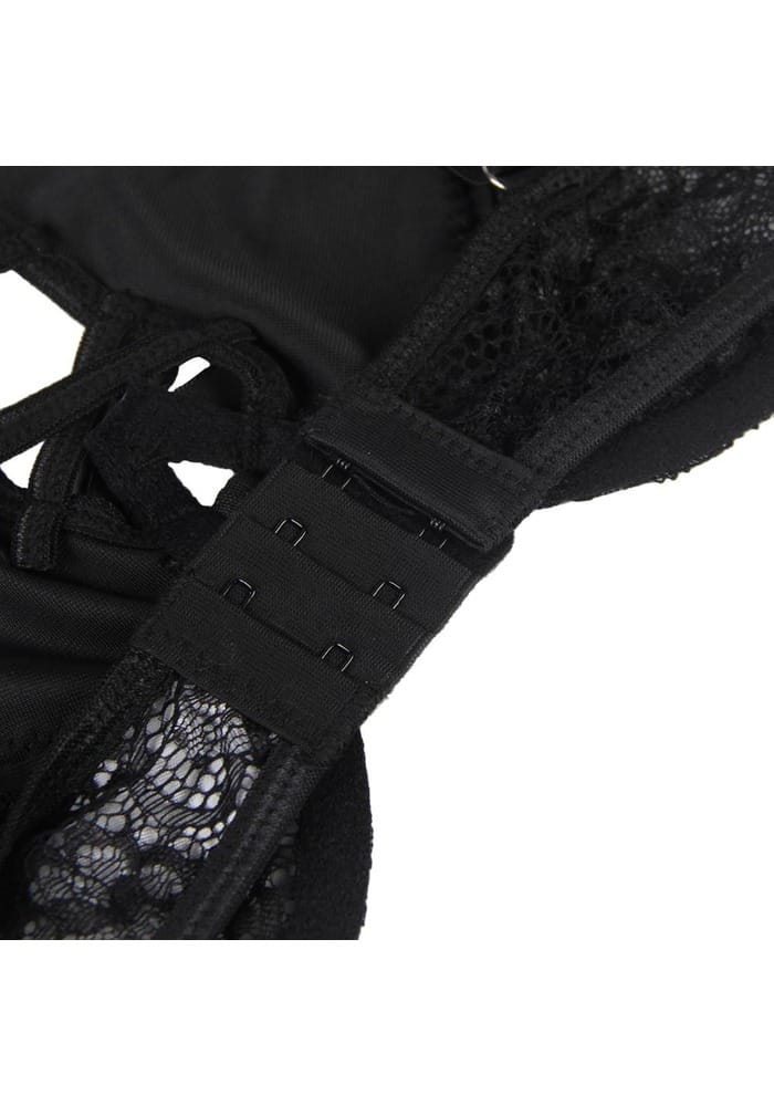 PleazureX uitgesneden lingerie set met kant - Afbeelding 7