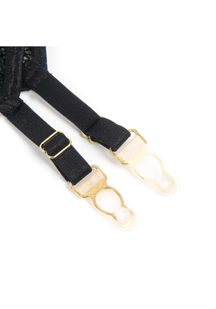 Pleazure X strakke lingerie jurk met rits - Afbeelding 6