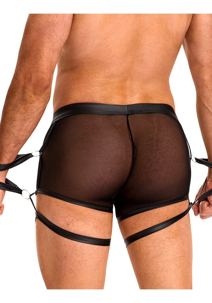 PleazureX leren boxer met boeien - Afbeelding 5