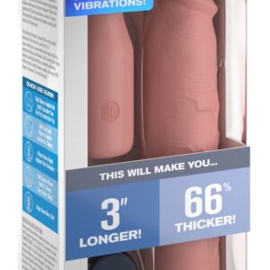 3" Vibrating Mega X-tension with Remote