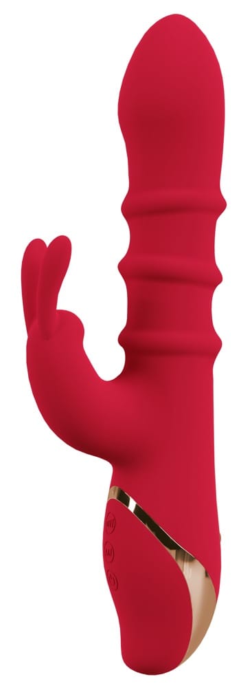 Rabbit Vibrator with 3 Moving Rings - Afbeelding 4
