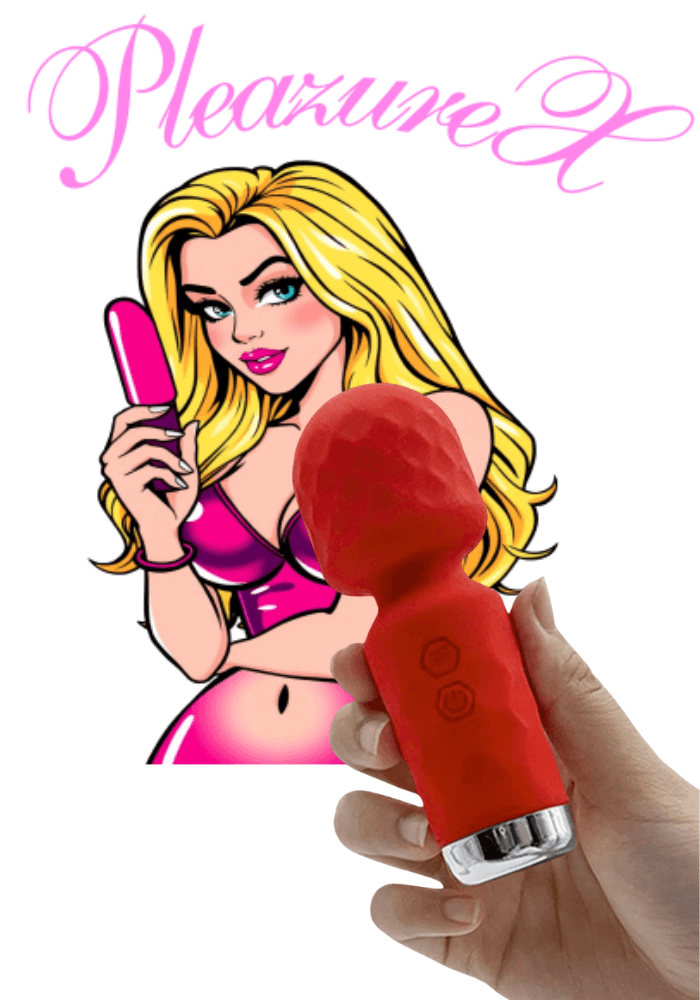 Mini wand vibrator 10 modes!