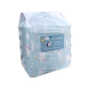 Cloudee Unicorn & Clouds – Premium PE Backed Luiers MAAT : L