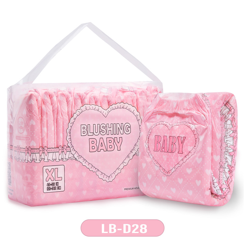 Blushing Baby luiers voor volwassenen, verpakking van 10 stuks XL