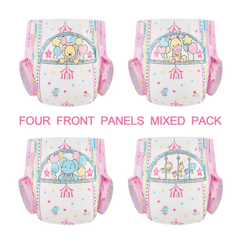 Little for BIG Little Circus Adult Diapers 10 Pak Maat : M